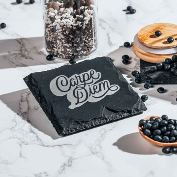 slate coasters (4 pcs)